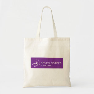 Bolso De Tela Tote básico de siete hermanas junto