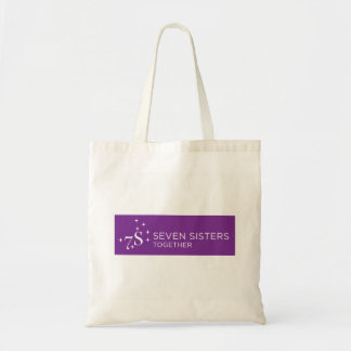 Bolso De Tela Tote básico de siete hermanas junto