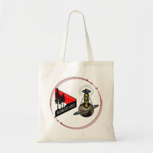 Bolso De Tela Tote básico de voz KFUG Redwood