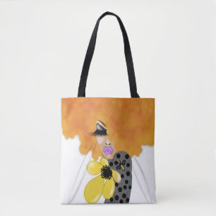 Bolso De Tela Tote BEE