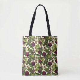 Bolso De Tela Tote Beet Buzz