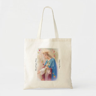 Bolso De Tela Tote bendecido de la lona del Virgen María