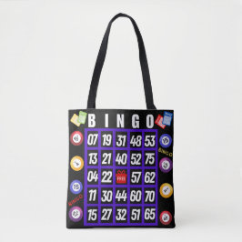 BOLSO DE TELA TOTE BINGO