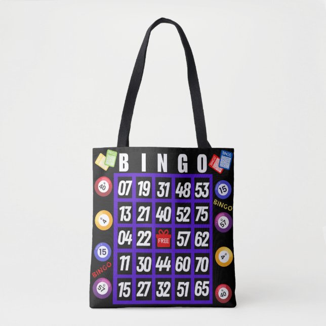 BOLSO DE TELA TOTE BINGO (Anverso)