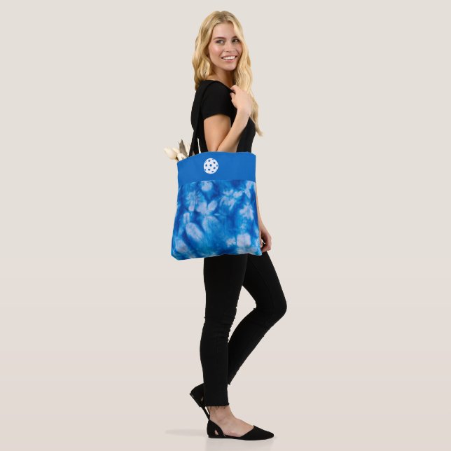 Bolso De Tela Tote Blue Tie Dye (Puesto)