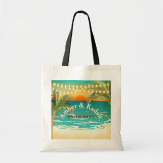 Bolso De Tela Tote Boda Beach Sunset