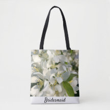 Tote boda de flores