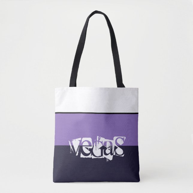 Bolso De Tela Tote Bolso-Vegas (Anverso)
