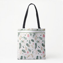 Tote botánico caprichoso