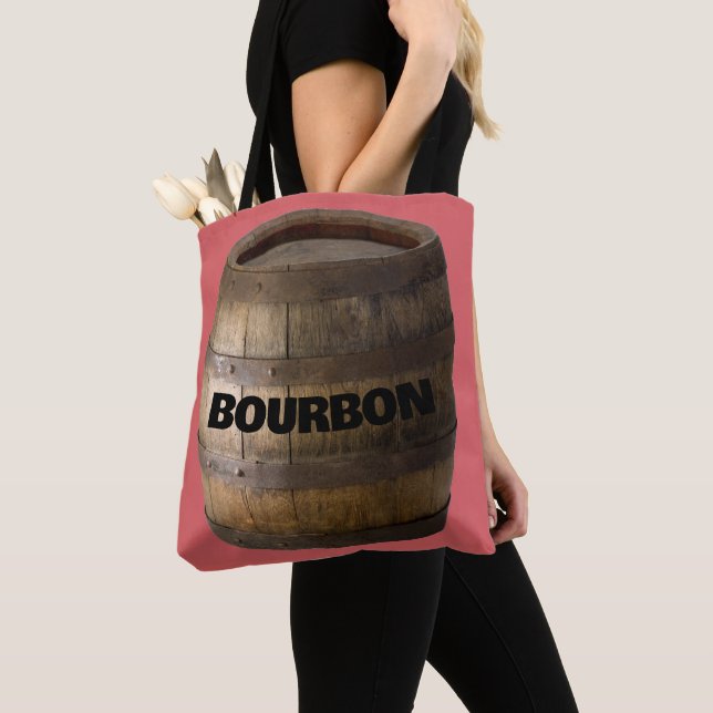 BOLSO DE TELA TOTE BOURBON (Detalle)