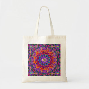 Bolso De Tela Tote brillante de la mandala de la India
