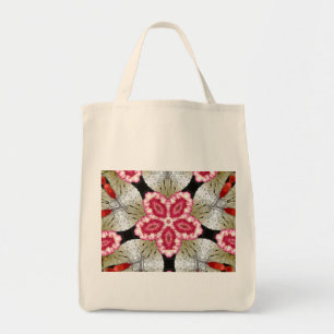 Bolso De Tela Tote brillante del ultramarinos de la flor