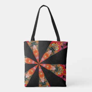 Bolso De Tela tote caleidoscopio