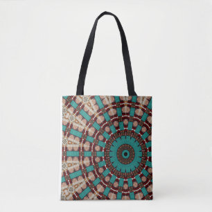 Bolso De Tela tote caleidoscopio