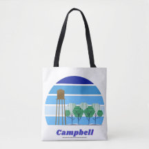Tote Campbell de doble cara en California