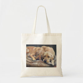 Bolso De Tela Tote cansado "perro" (ningún texto)