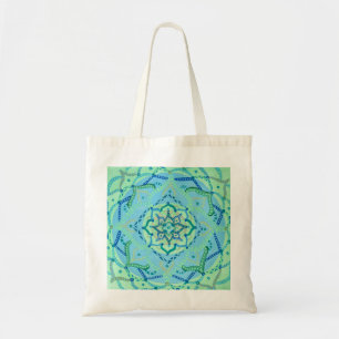 Bolso De Tela Tote Canvas de Mandala