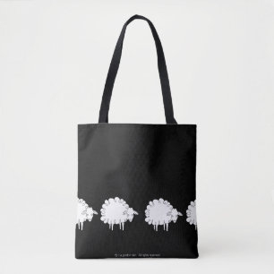 Bolso De Tela Tote capilar caprichoso
