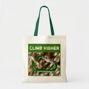 Bolso De Tela Tote Carabiner and Climbing Rope