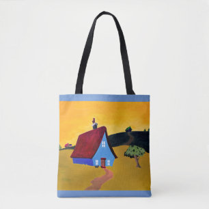 BOLSO DE TELA TOTE CASERO DULCE
