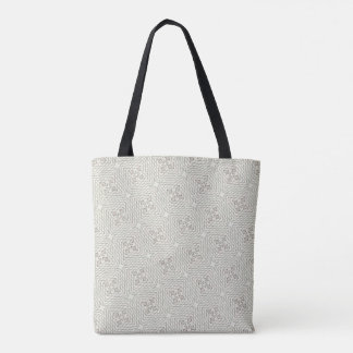 Bolso De Tela Tote Charm Diario
