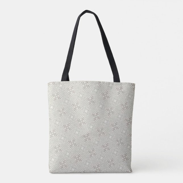Bolso De Tela Tote Charm Diario (Reverso)