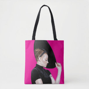 Bolso De Tela Tote Cherry Pie