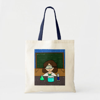 Bolso De Tela Tote científico femenino