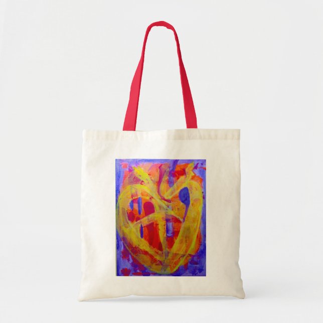 BOLSO DE TELA TOTE COEUR (Frente)