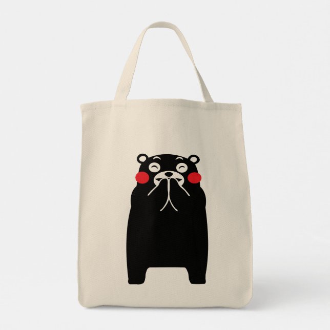 Bolso De Tela Tote comercial Kumamon (Reverso)