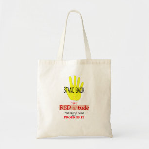 Bolso De Tela Tote con una actitud