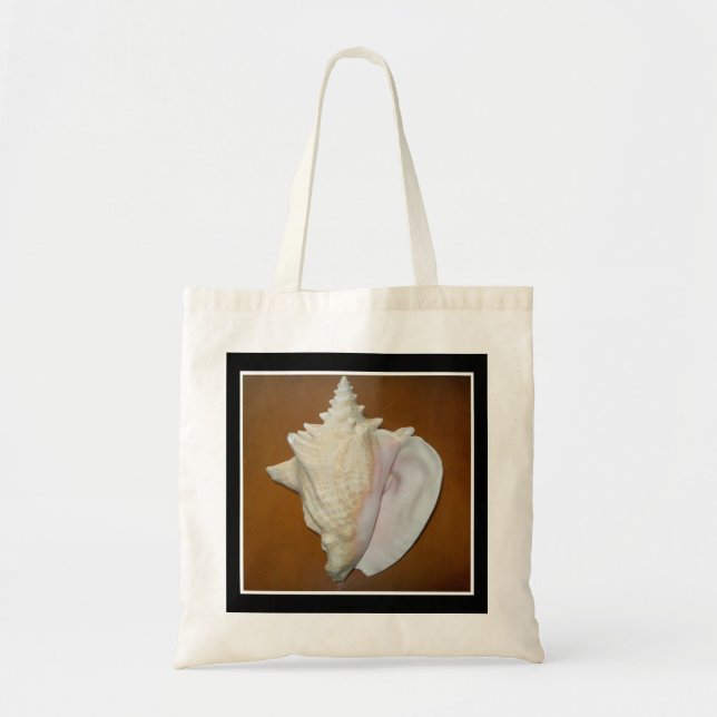Bolso De Tela Tote Conch Shell (Frente)