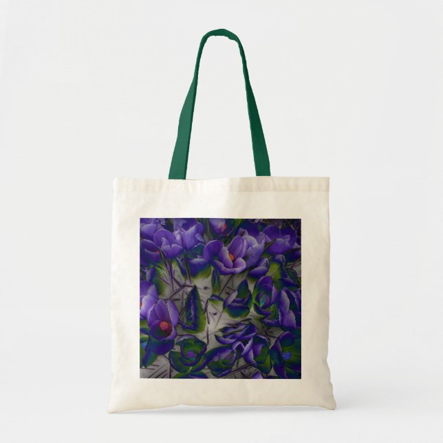 Bolso De Tela Tote Crocus (Frente)