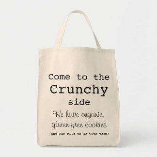 Bolso De Tela Tote "crujiente"