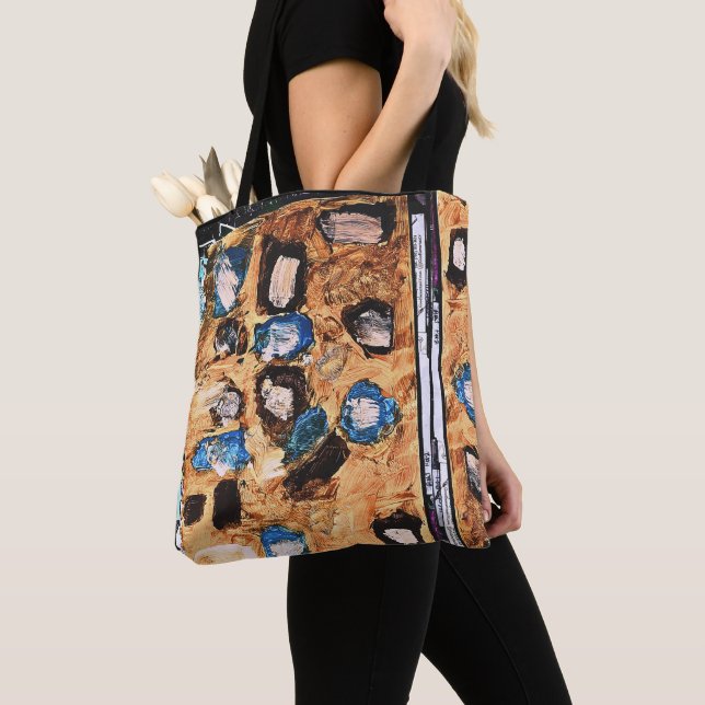 BOLSO DE TELA TOTE CUTE CHOCOLATE BAR (Detalle)