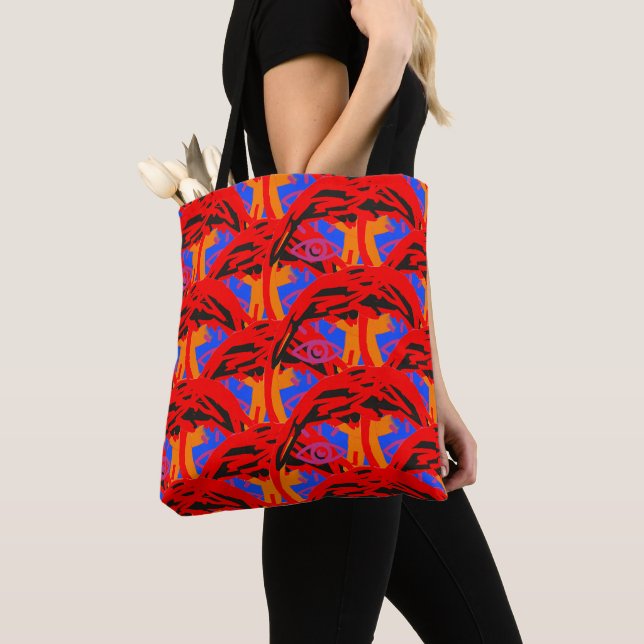 BOLSO DE TELA TOTE CUTE DE 2 LADOS (Detalle)