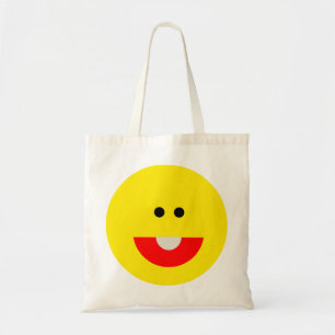 Bolso De Tela Tote Cute Face