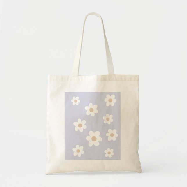 Bolso De Tela Tote Daisy (Frente)
