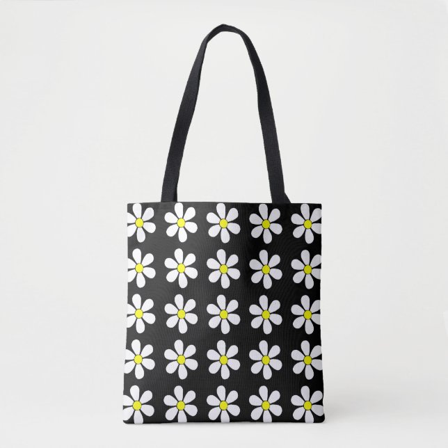 Bolso De Tela Tote Daisy (Anverso)