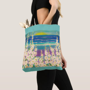 Bolso De Tela Tote Daisy Summer
