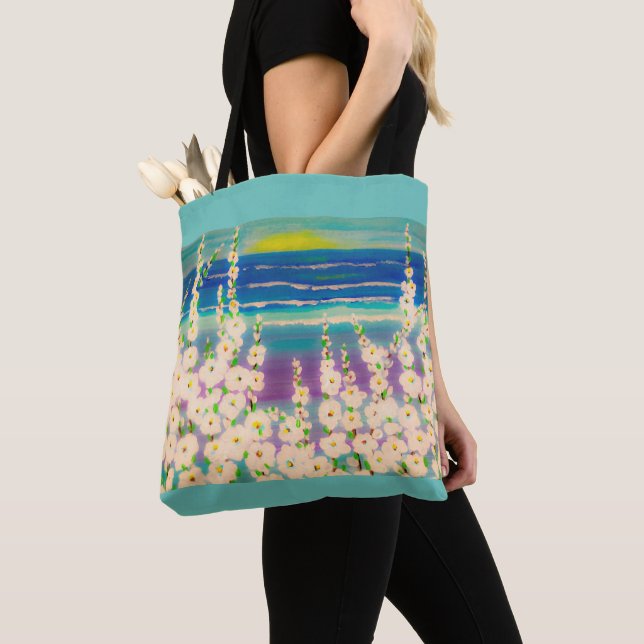 Bolso De Tela Tote Daisy Summer (Detalle)