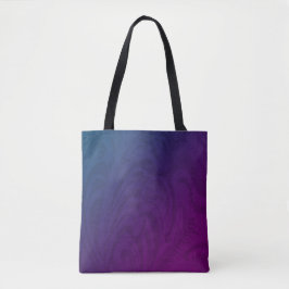 Bolso De Tela Tote Dawn Ombre del Desierto Púrpura