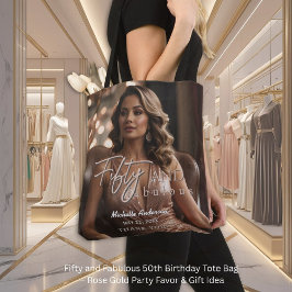 Bolso De Tela Tote de 50 años y fabuloso