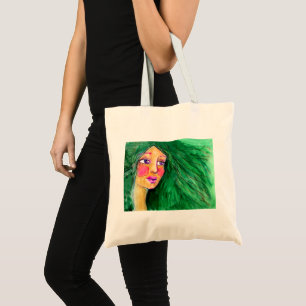 Bolso De Tela Tote de Abundancia HWJ
