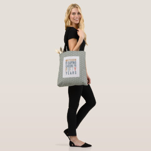 Bolso De Tela tote de accesorios y regalos para fiestas de 50 añ