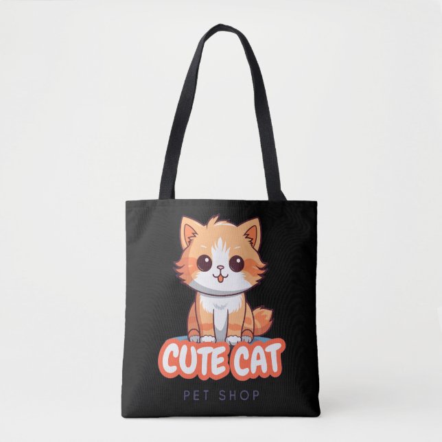 Bolso De Tela Tote de algodón personalizado (Anverso)