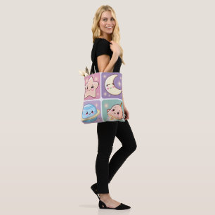 Bolso De Tela Tote de amigos de Kawaii Galaxy