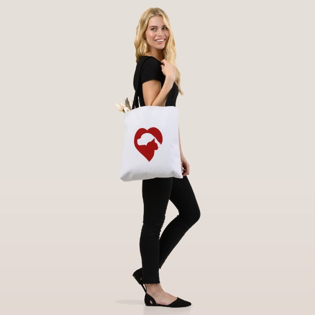 Bolso De Tela Tote de amor (Puesto)