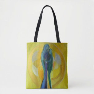 Bolso De Tela Tote de amor enorme en todo el mundo
