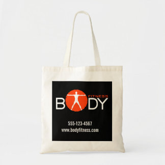 Bolso De Tela Tote de aptitud para el presupuesto del entrenador